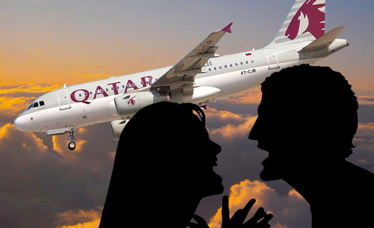 خیانت مرد ایرانی به همسرش در هواپیما